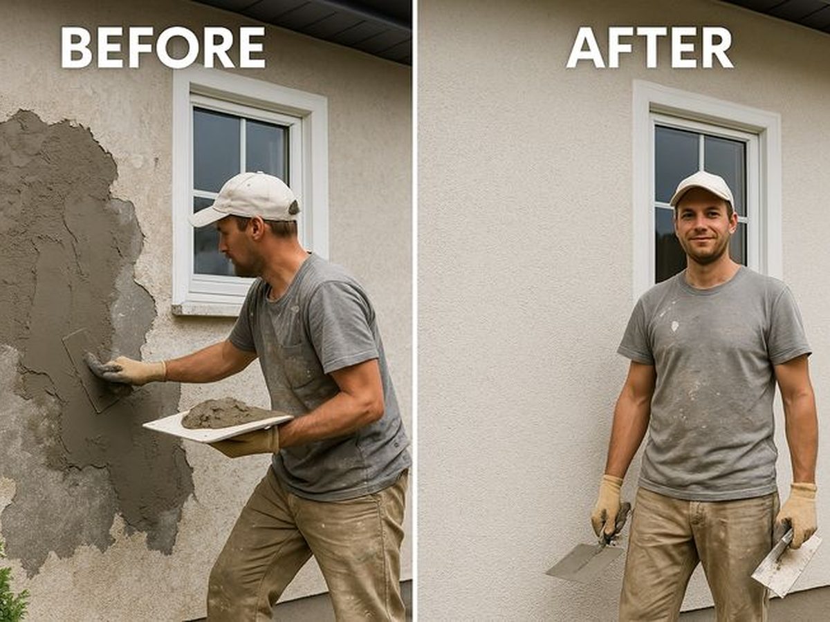 Stucco & Parapet Repair